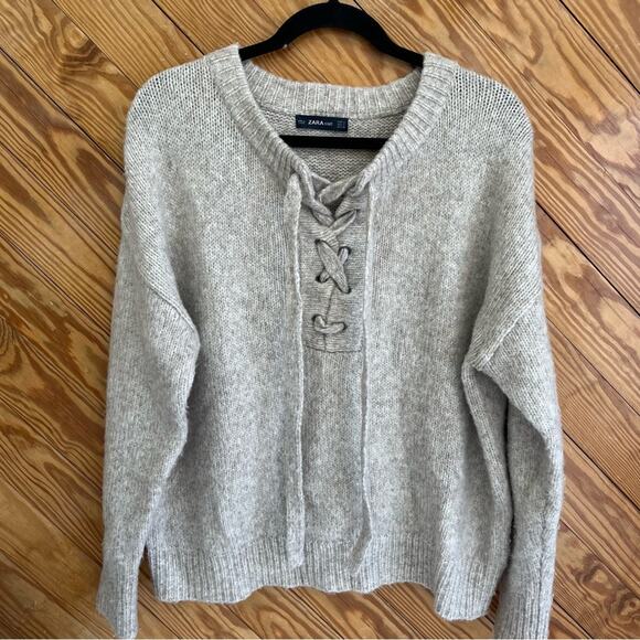 ZARA Chunky Soft Knit Sweater - Picture 3 of 6